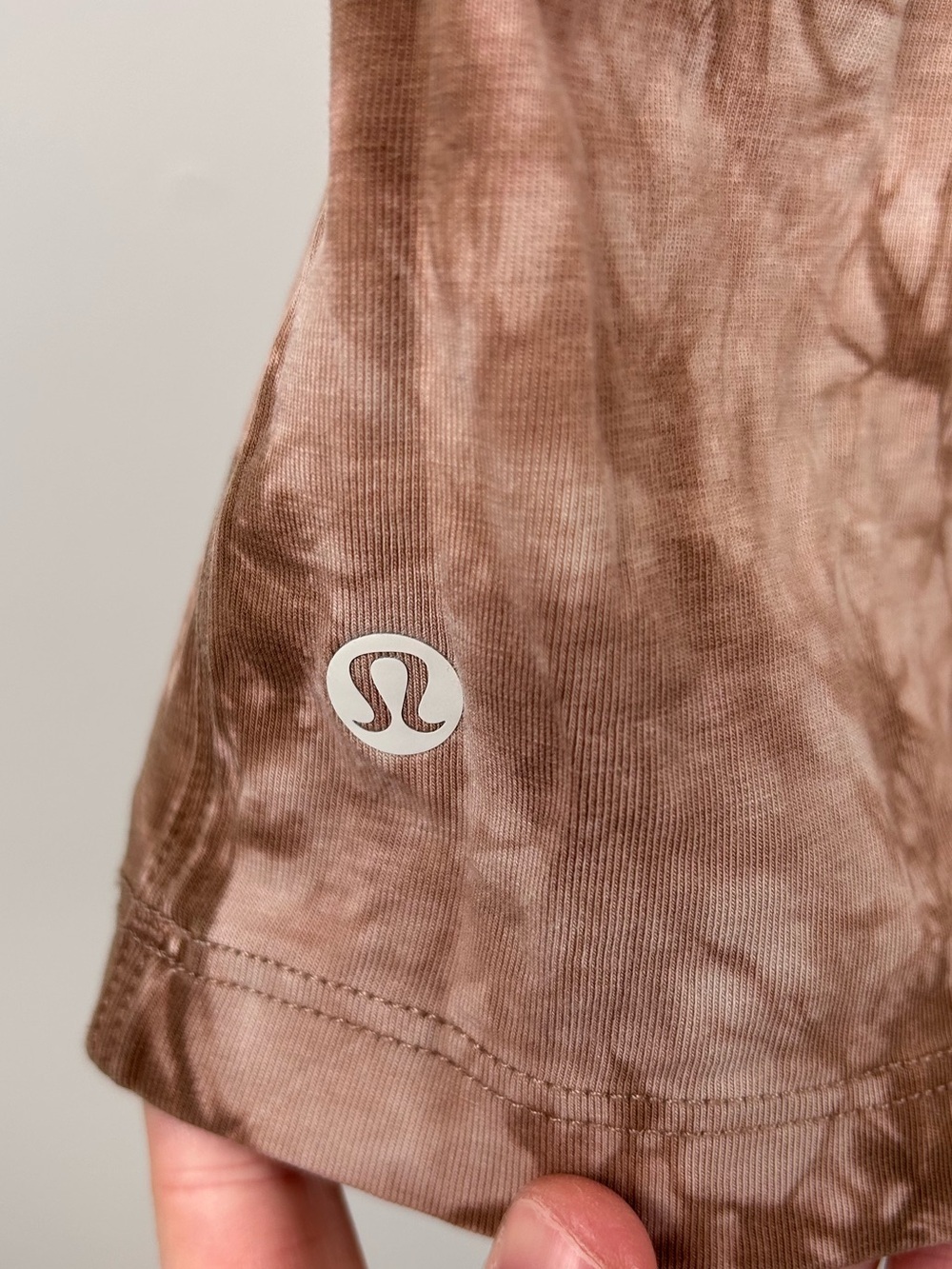 Lululemon All Yours Tee Earth Dye Clay Pima Cotton Oversized Size 8* - Picture 4 of 6